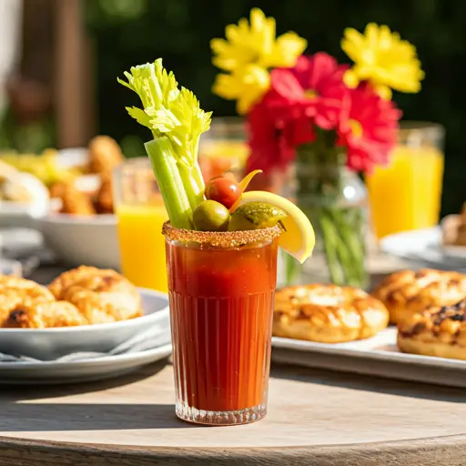 Sophisticated Sunset Mocktail : A layered orange and pink mocktail in a glass, garnished with a cherry and an orange slice, reminiscent of a serene sunset.