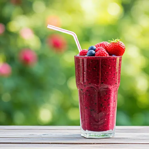 New Berry Bliss Smoothie: The Best Treat