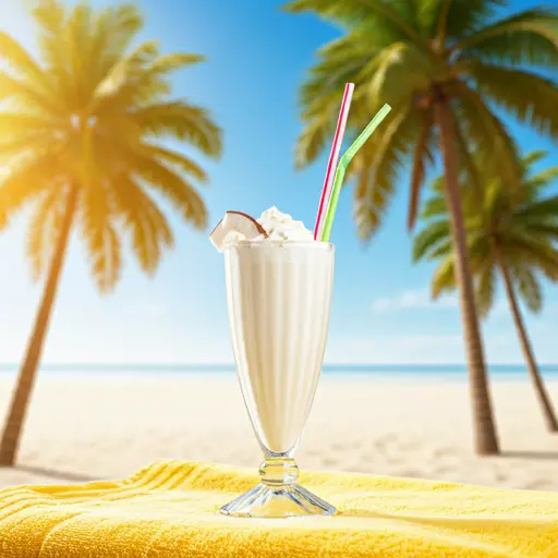 Try New Coconut Paradise Milkshake To Mesmerize Your Guests