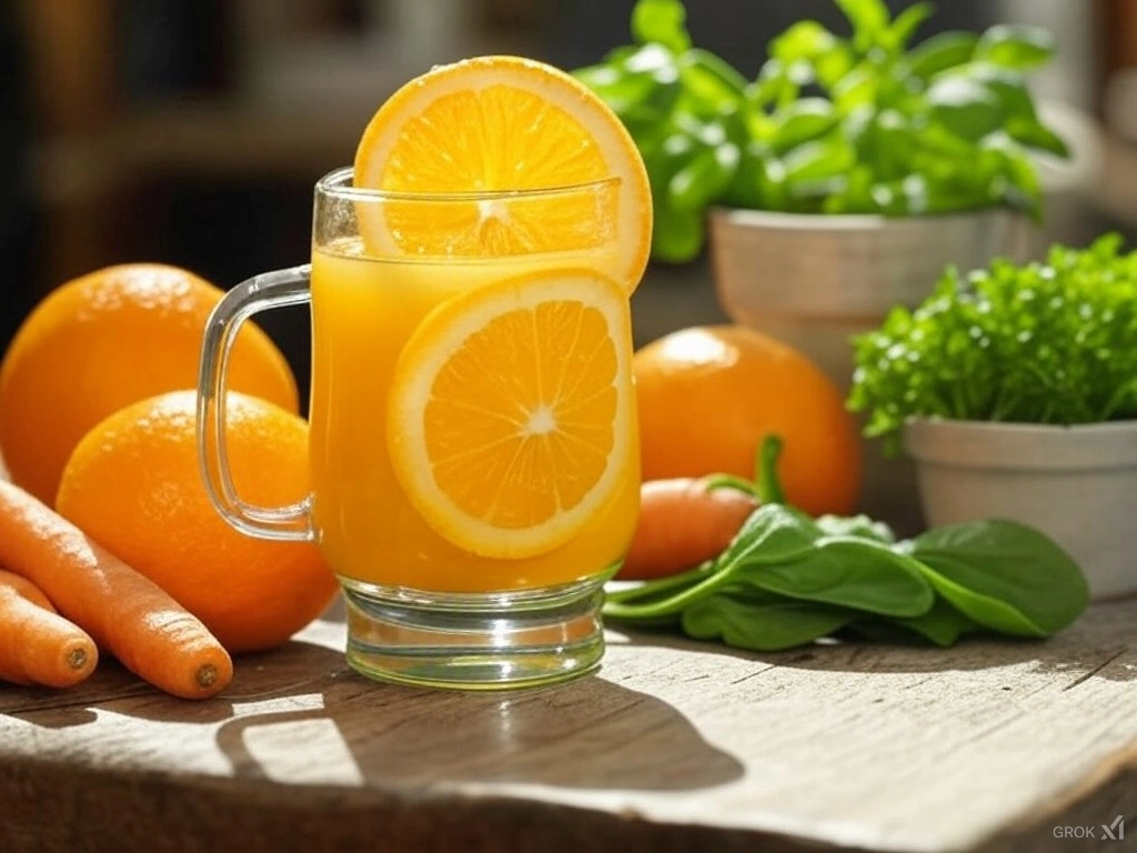 Orange Garden Juice: The Best Way To Brighten Your Day