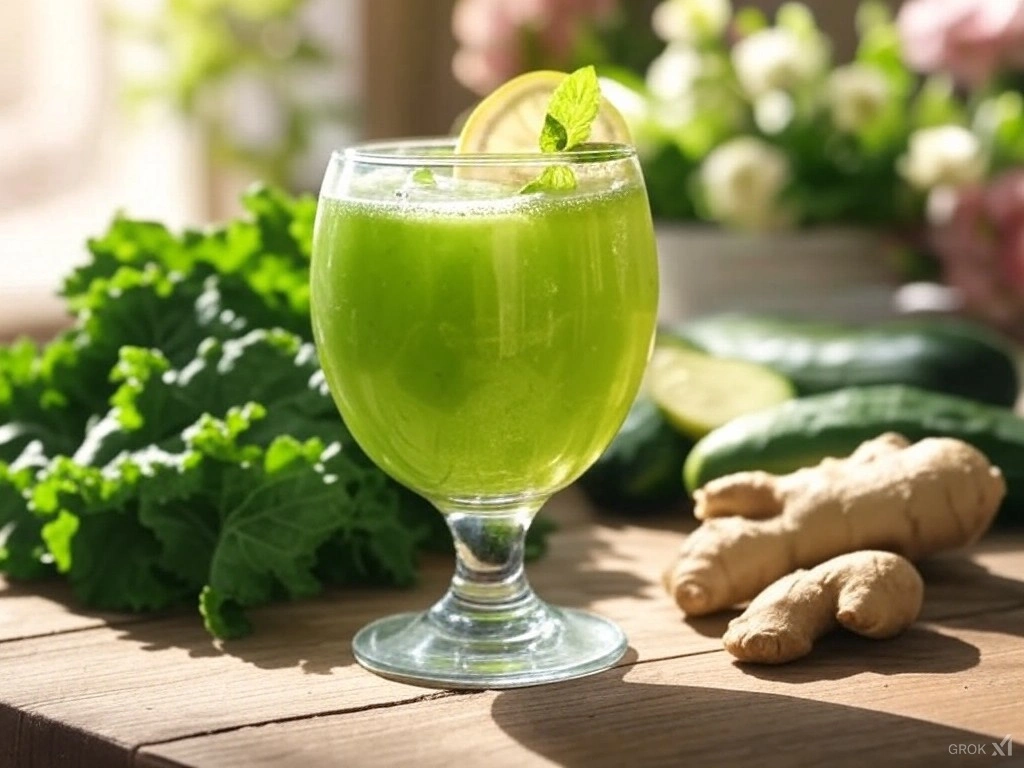 Try Our Spring Green Juice: The Ultimate Way To Rejuvenate